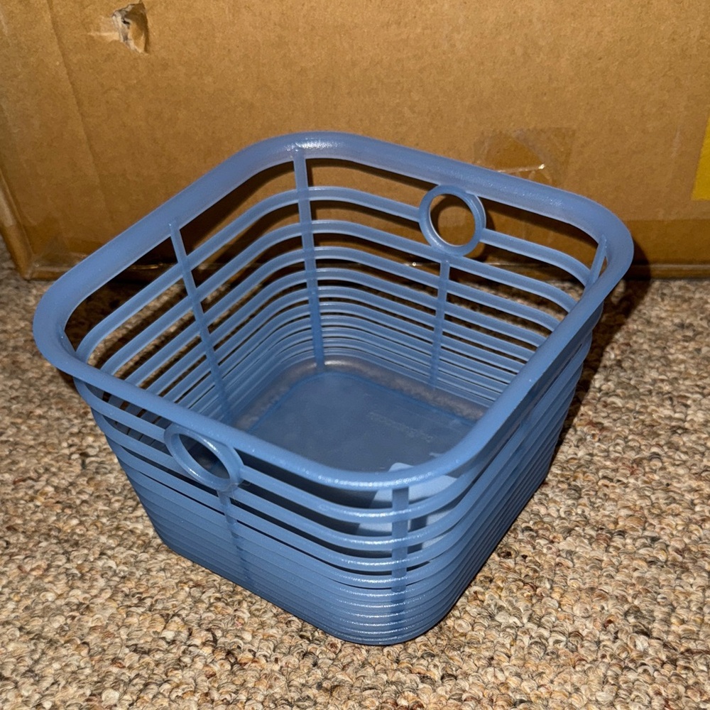 Blue Square Storage Basket